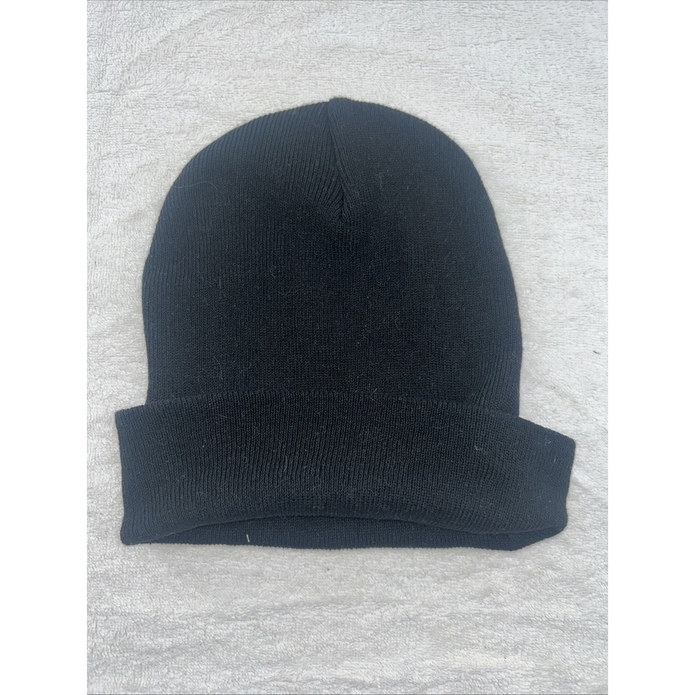 Herschel Black Knit Cuffed Beanie Unisex Adults Size OS - Picture 4 of 8